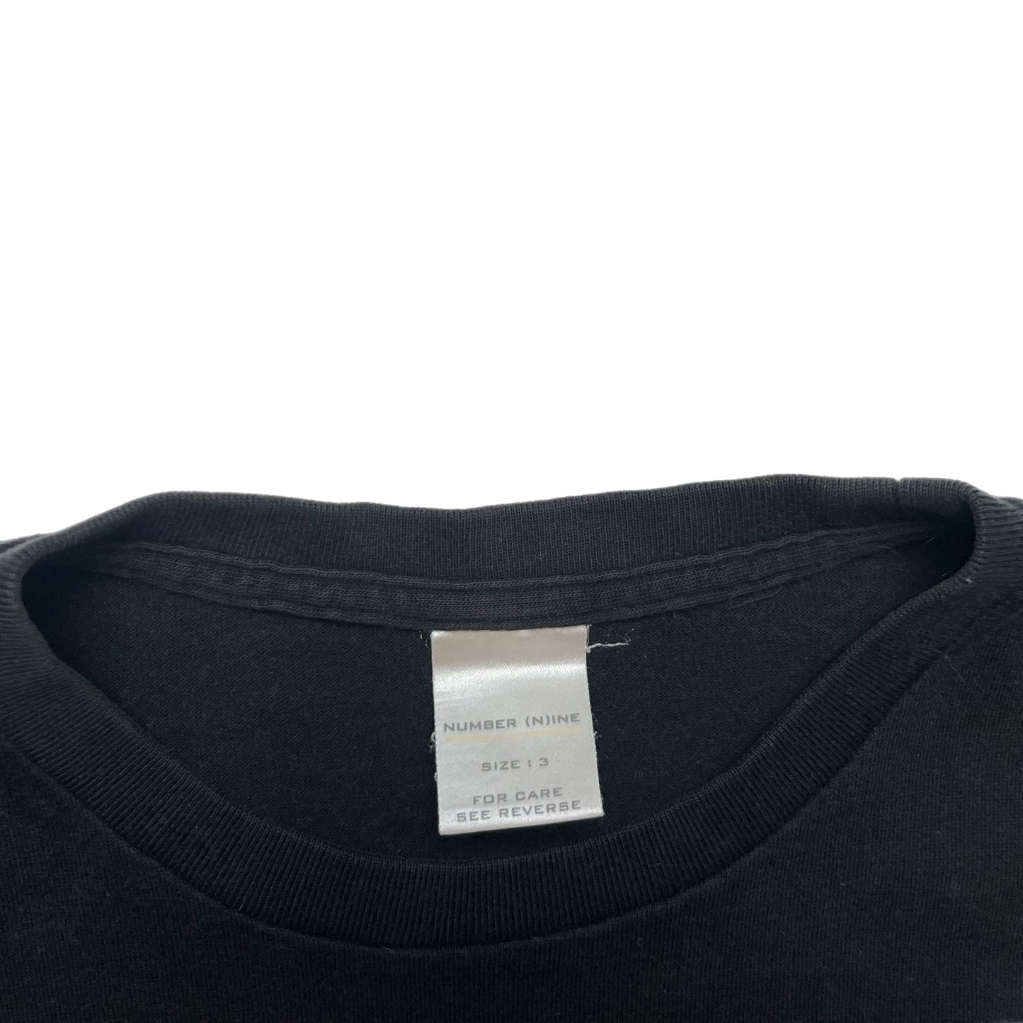 Number (N)ine Nagoya Store Black Tee - Size 3