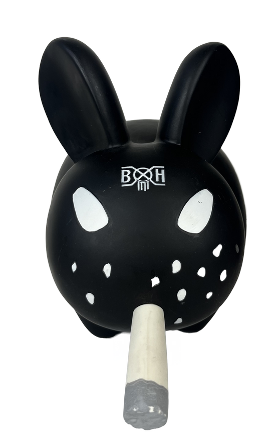 Kidrobot x Bounty Hunter Smorkin Labbit Black 6" Figure