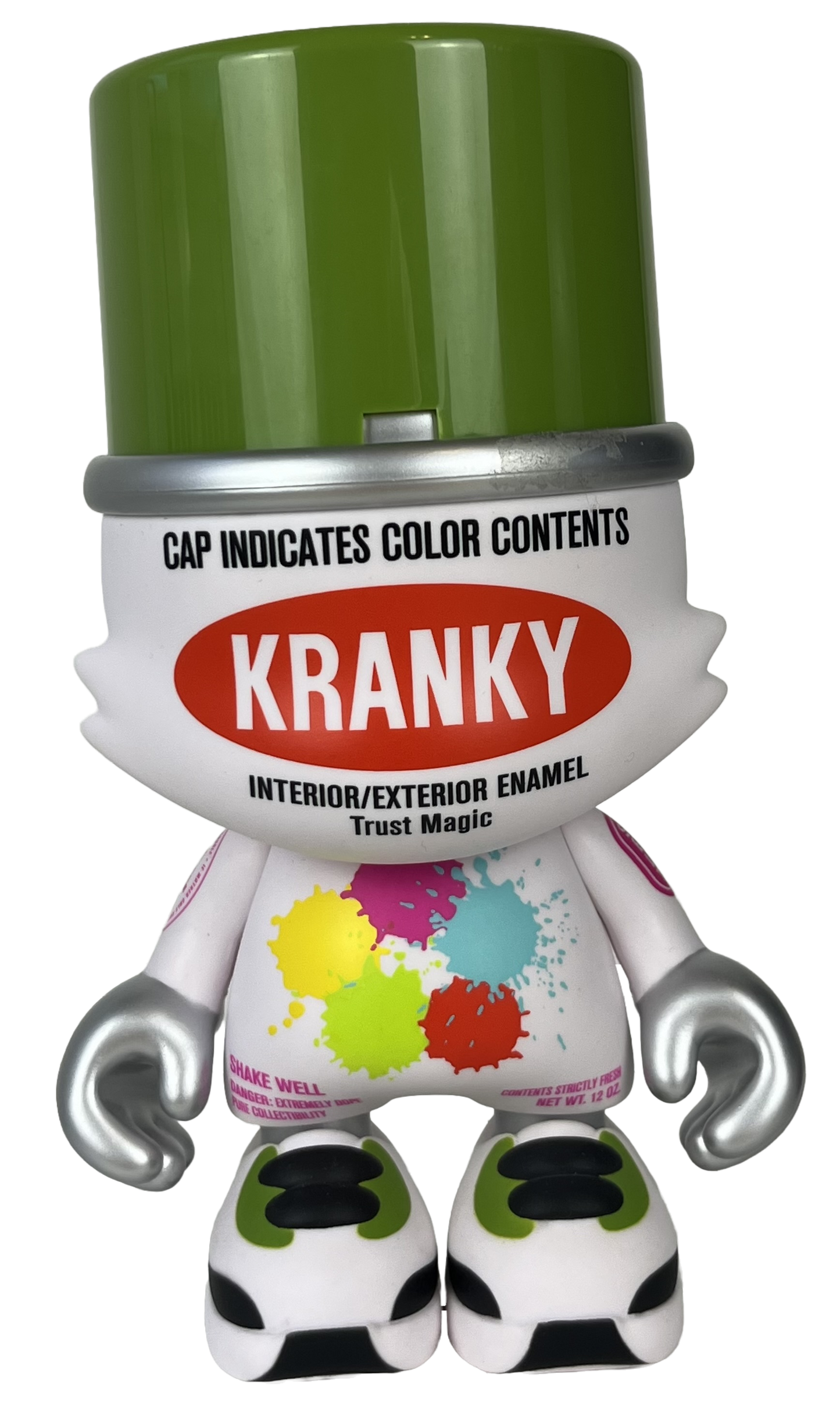 Super Plastic 'Kranky' Avacado 8" Figure