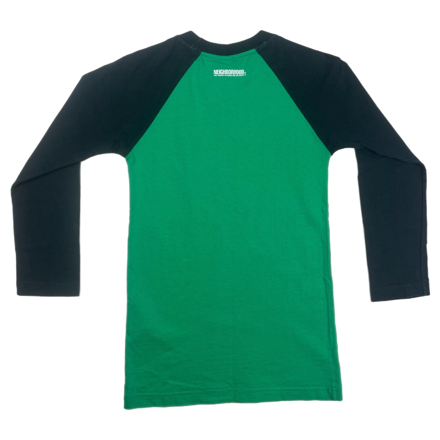 Neighborhood 1998 Green Black Half-Sleeve Shirt - Size Small