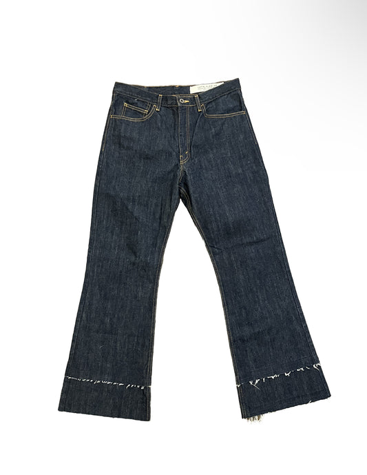 Kapital Double Cuff Bootcut Jeans - Size 34