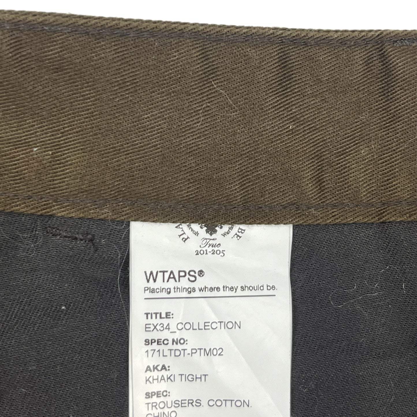 WTAPS Brown Chino Pants - Size Medium