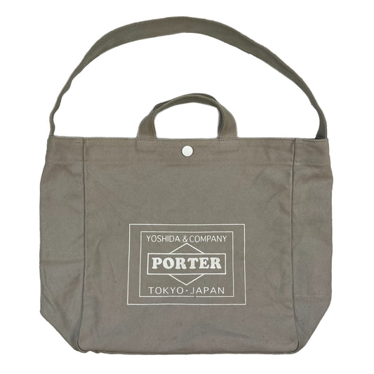 Yoshida & Co. Porter x LOWERCASE Canvas 2-Way Tote Bag