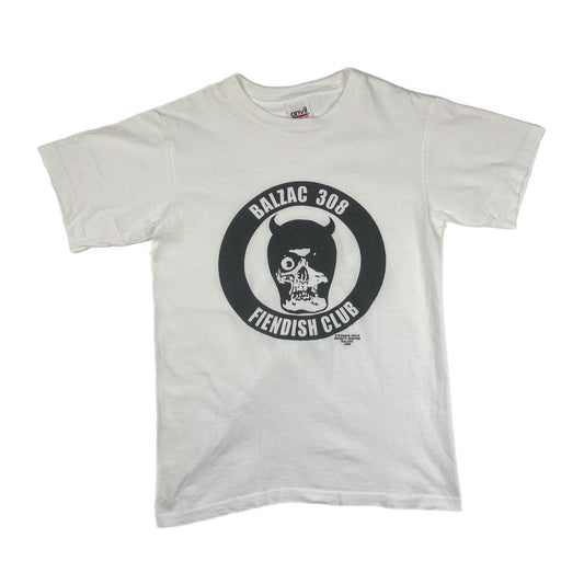 Bounty Hunter x Balzac 1998 Fiendish Club Member White Tee - Size Medium