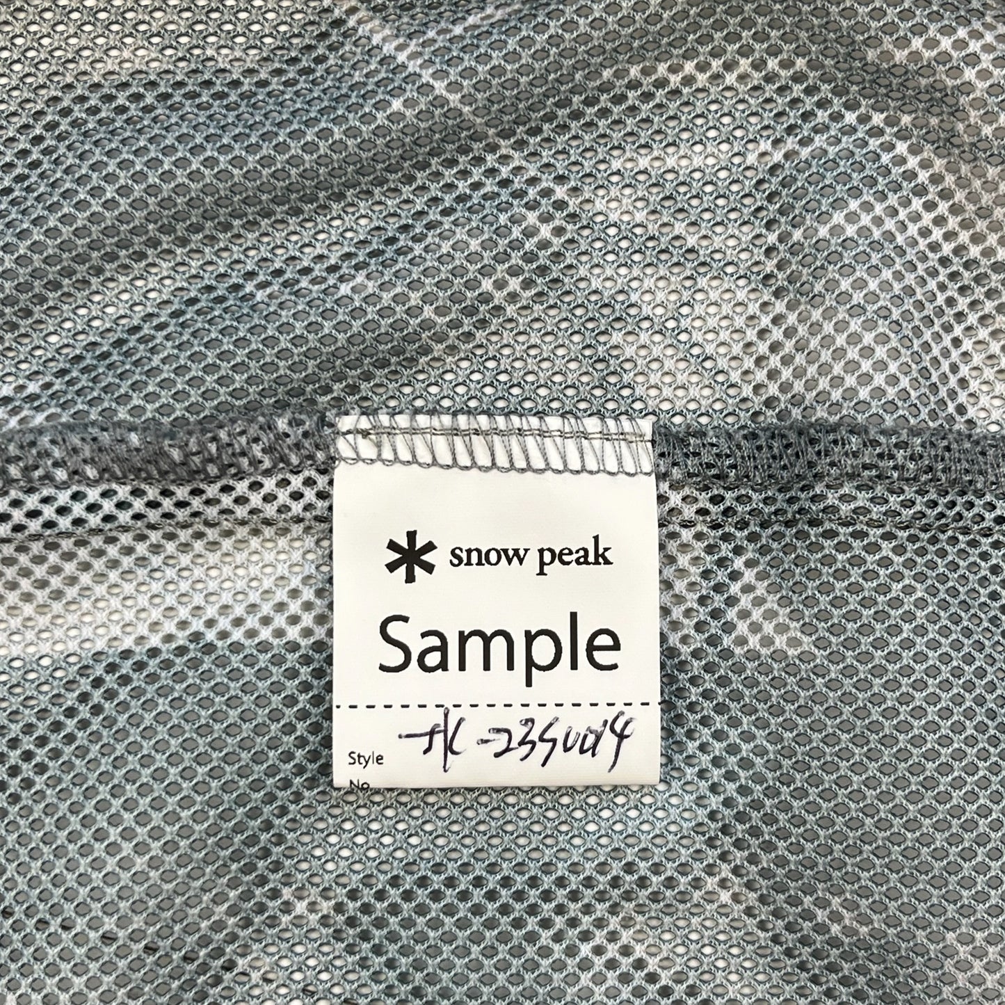 Snow Peak Sample Printed Insect Shield Mesh Jacket - Size Large