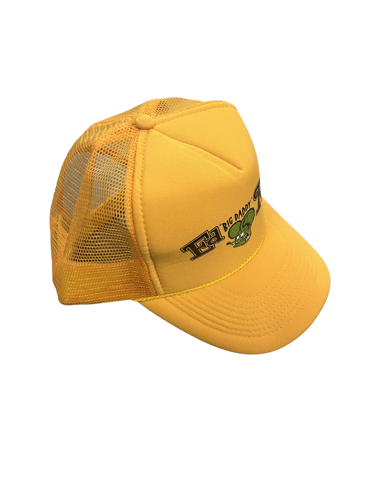 Rat Fink ‘Big Daddy Roth’ Yellow Trucker Hat