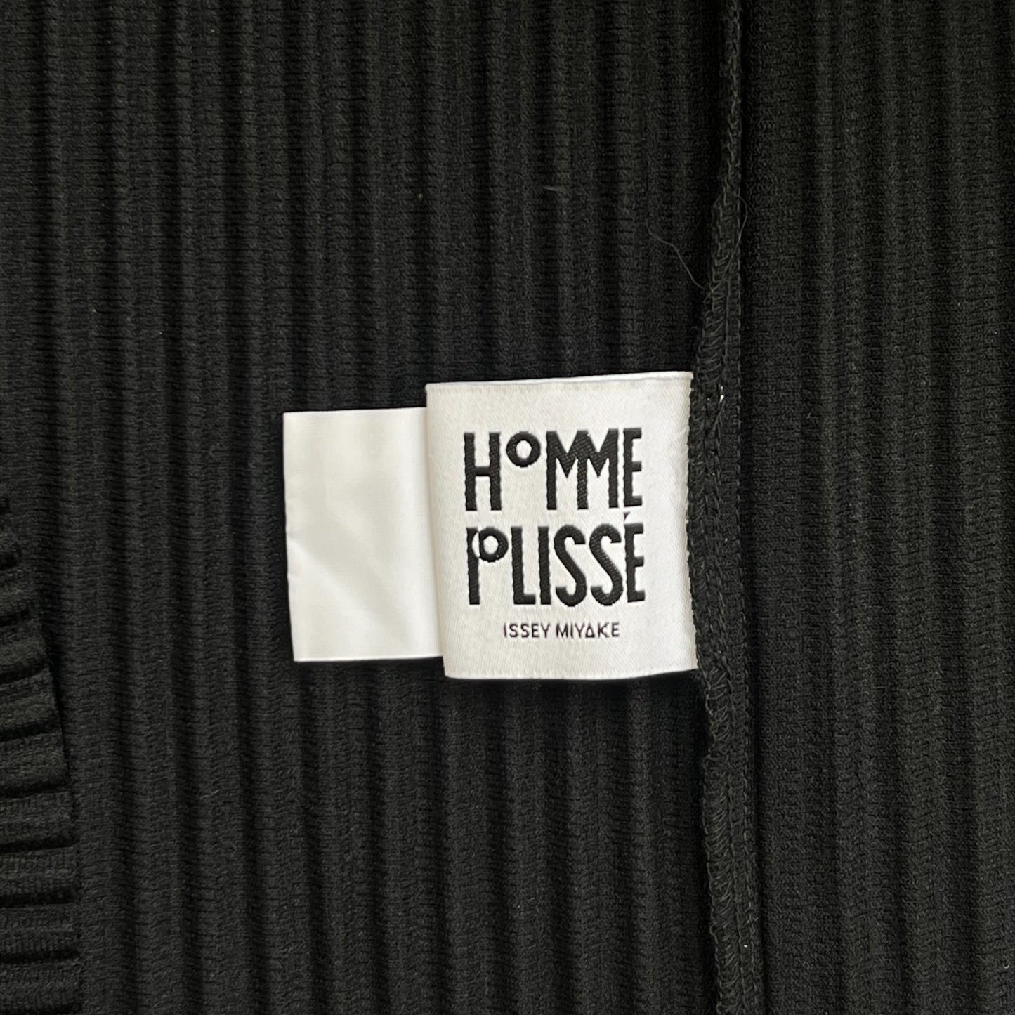 ISSEY MIYAKE HOMME PLISSÉ Pleated Long Sleeve Turtleneck - Size 3