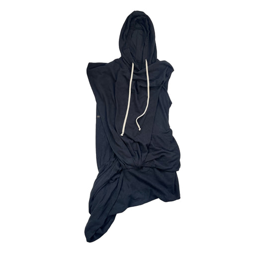 Rick Owens DRKSHDW FW18 'Mastotop' Draped Sleeveless Hoodie - Size Medium