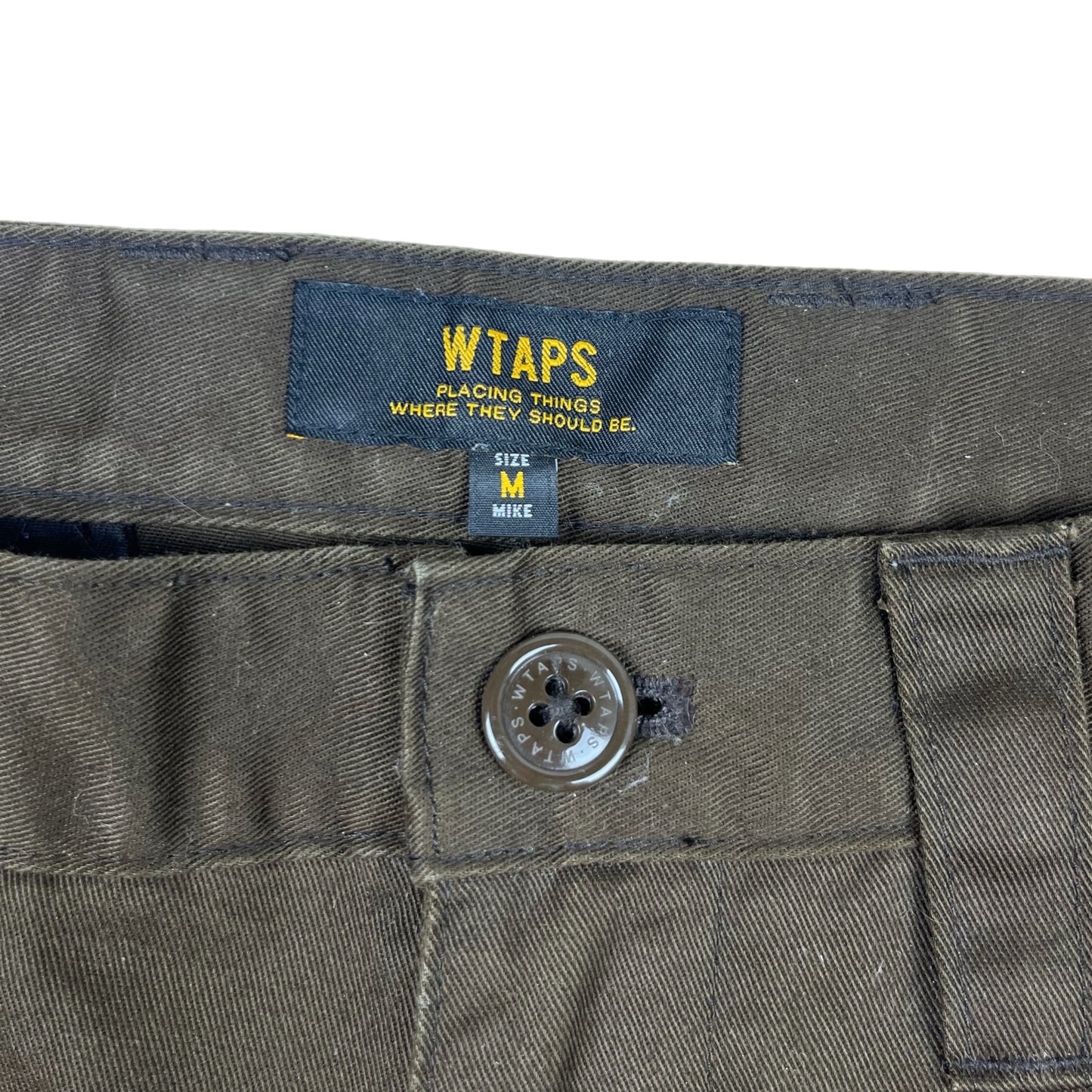 WTAPS Brown Chino Pants - Size Medium