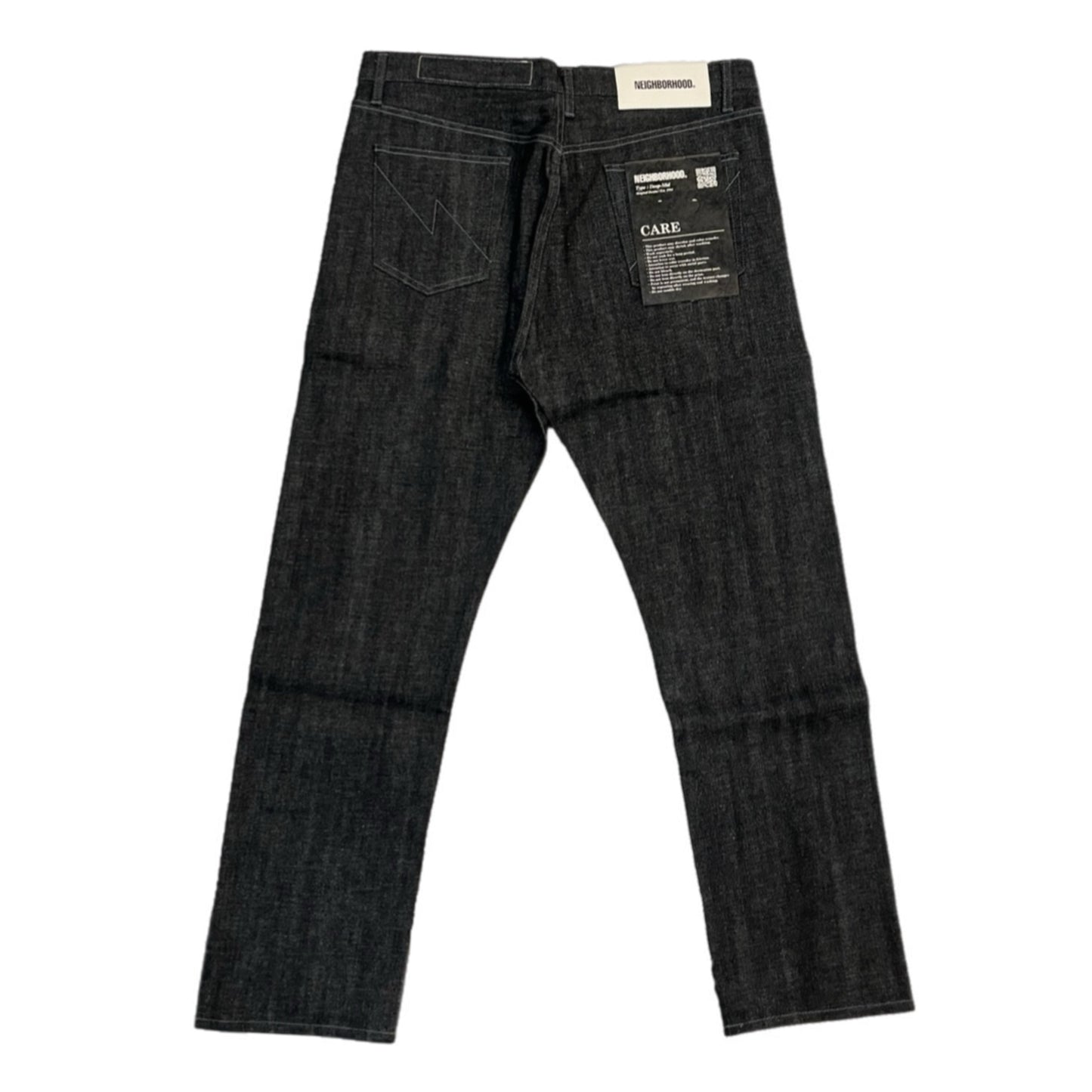 Neighborhood Deep Mid 232 DP-MID Black Denim - Size X-Large