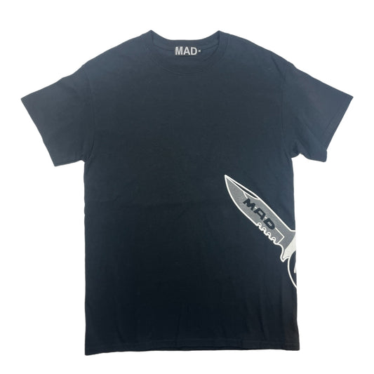 MAD Undercover Dagger Black Tee - Size Medium