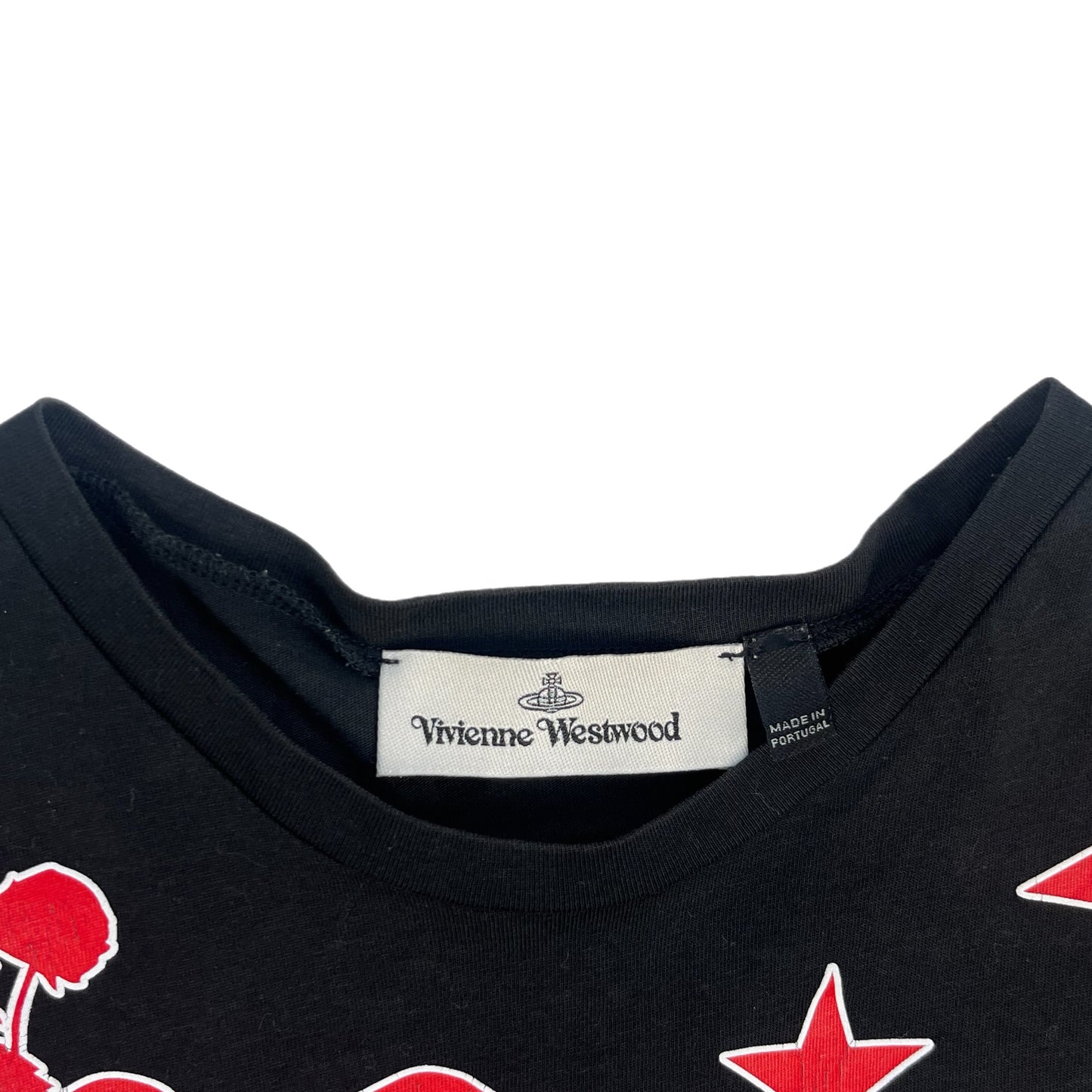 Vivienne Westwood Black Men's Tee - Size Medium