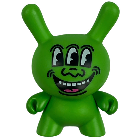 Kidrobot Keith Haring Mini Series 'Three Eyed Face' Dunny Vinyl Figure