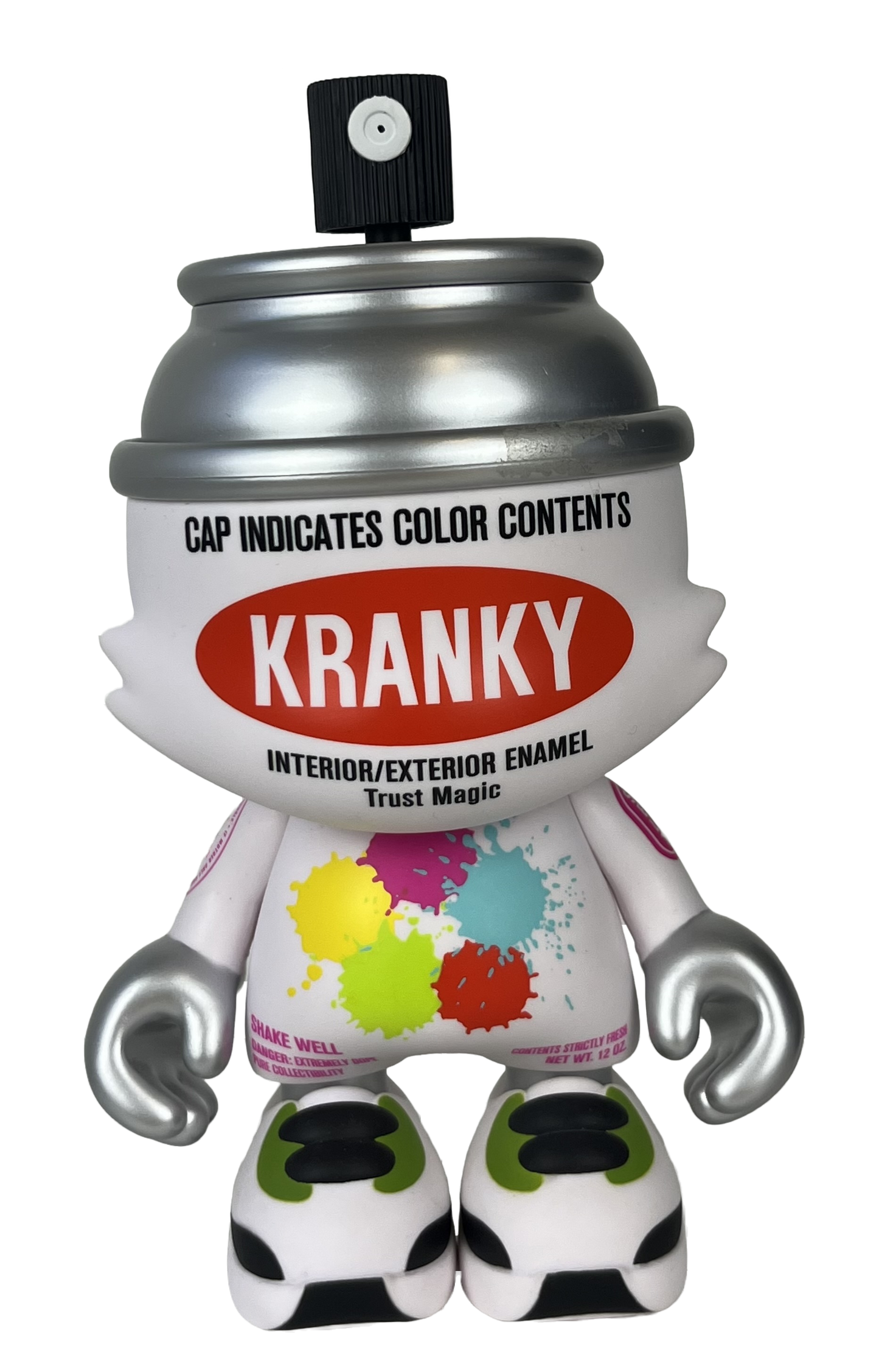 Super Plastic 'Kranky' Avacado 8" Figure