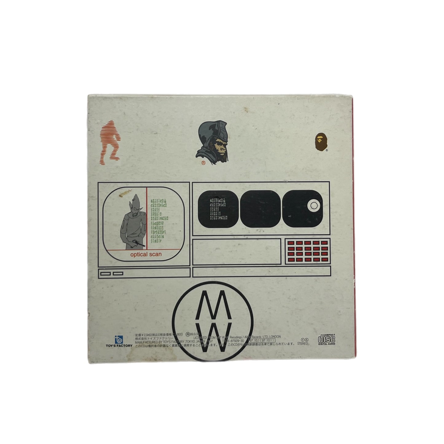 James vs. Nigo 1997 A Bathing Ape vs Mo' Wax CD Set