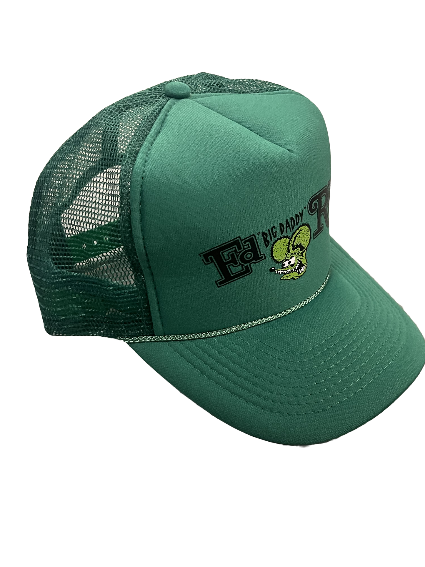 Rat Fink ‘Big Daddy Roth’ Green Trucker Hat