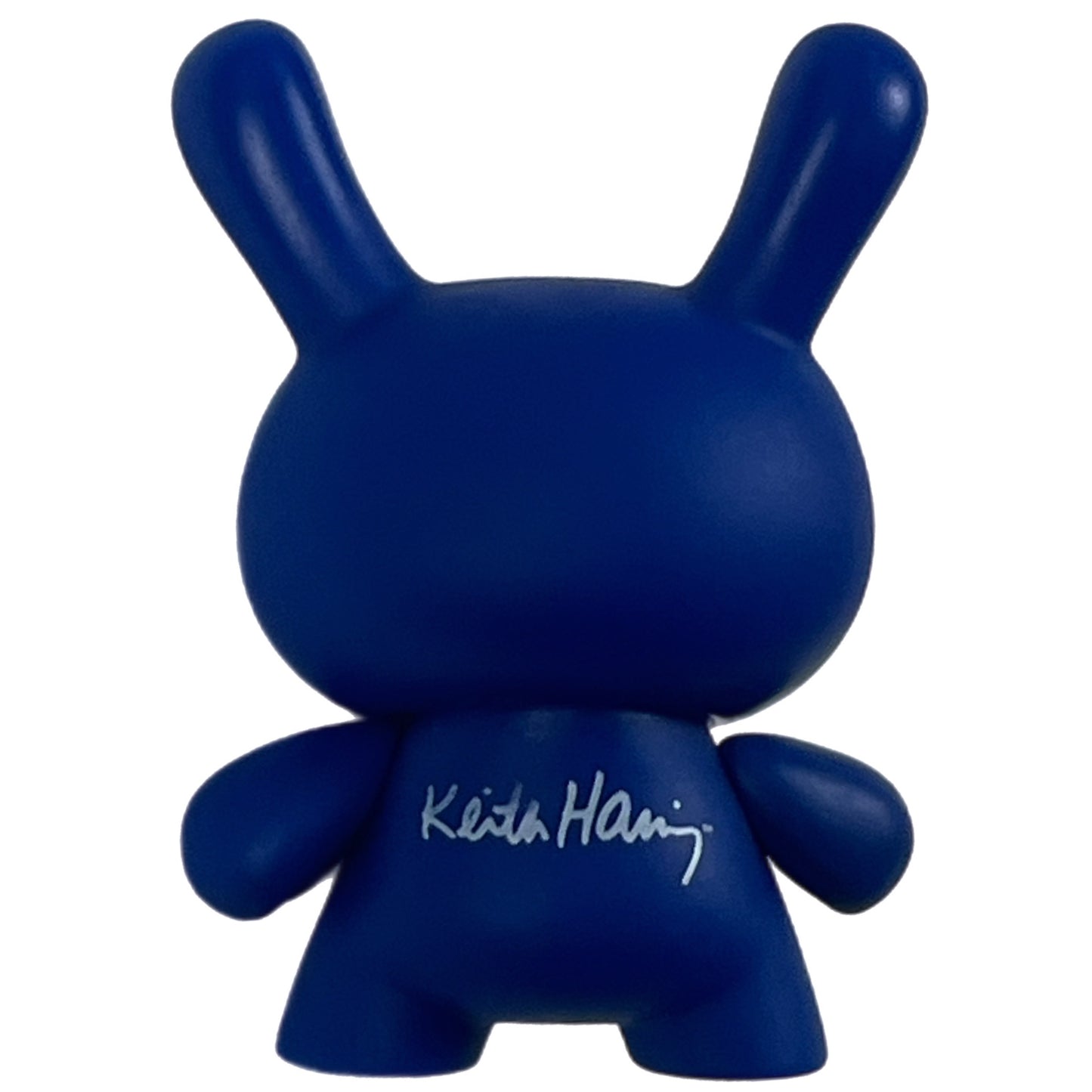 Kidrobot Keith Haring Mini Series 'Blue Crawling' Dunny Vinyl Figure