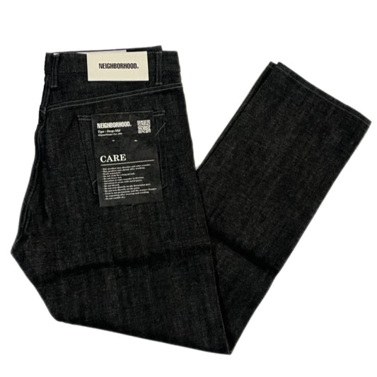 Neighborhood Deep Mid 232 DP-MID Black Denim - Size X-Large