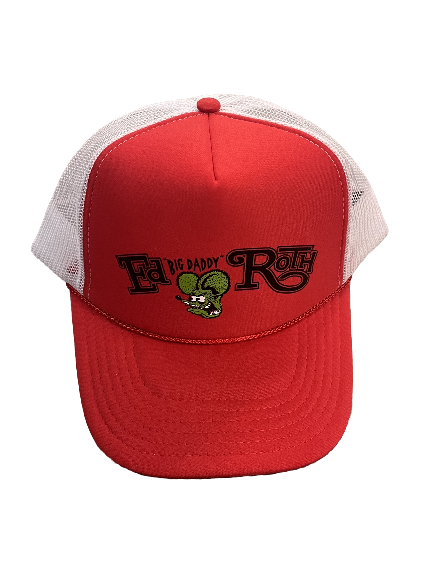 Rat Fink ‘Big Daddy Roth’ Red Trucker Hat