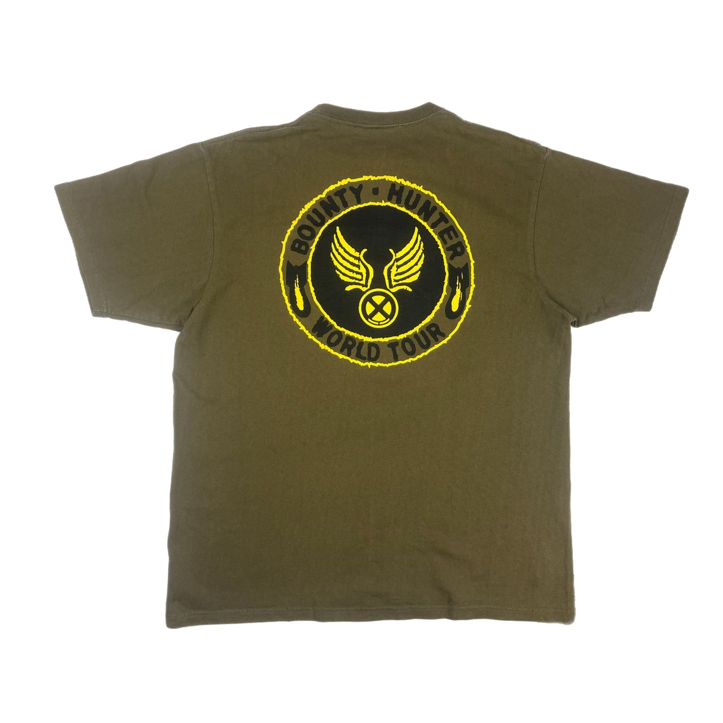 Bounty Hunter World Tour Olive Tee Shirt - Size Large